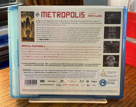 Metropolis (Region B) w/BOOKLET USED