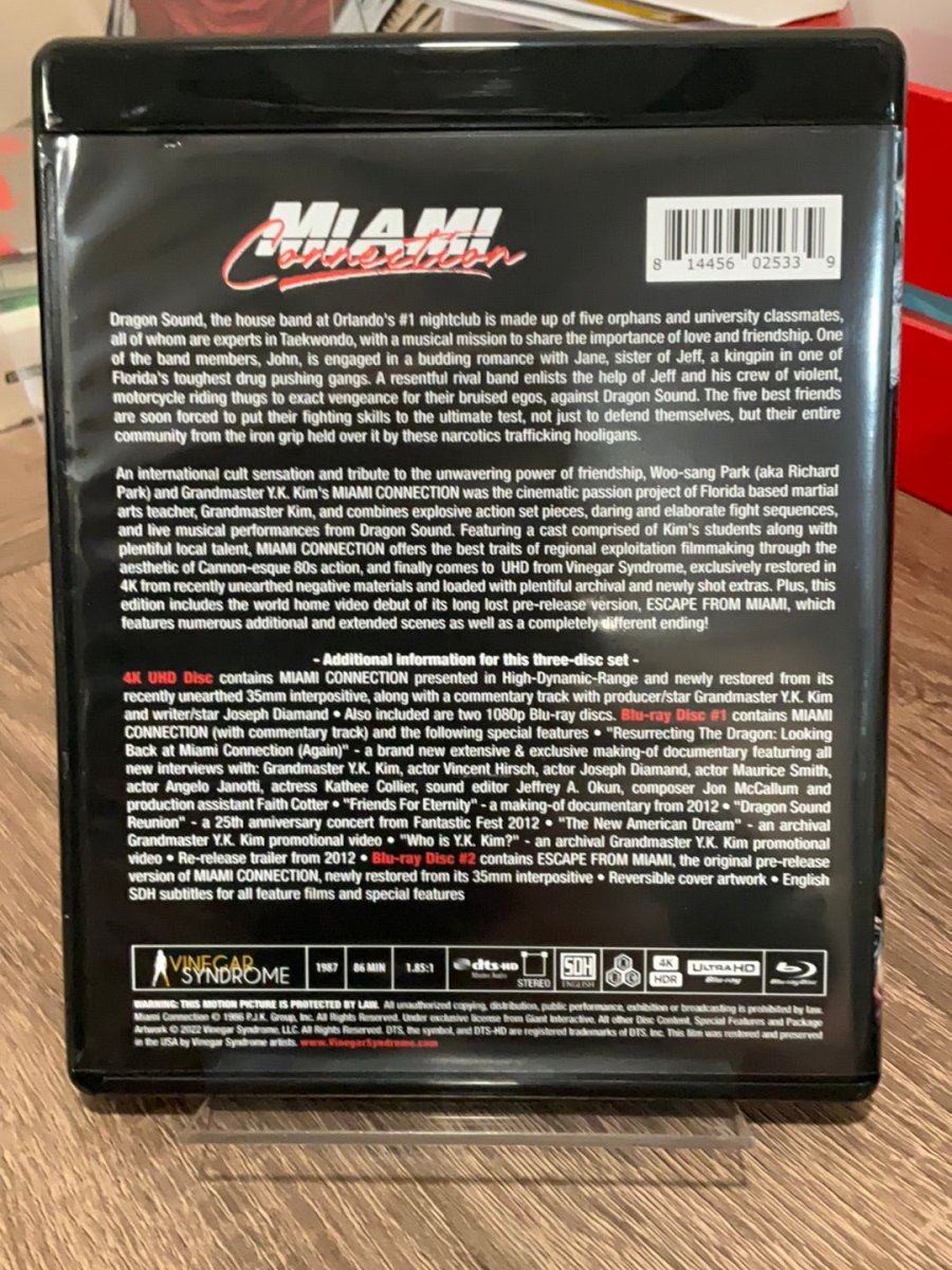 Miami Connection (4K UHD, Limited Slipbox Edition) USED