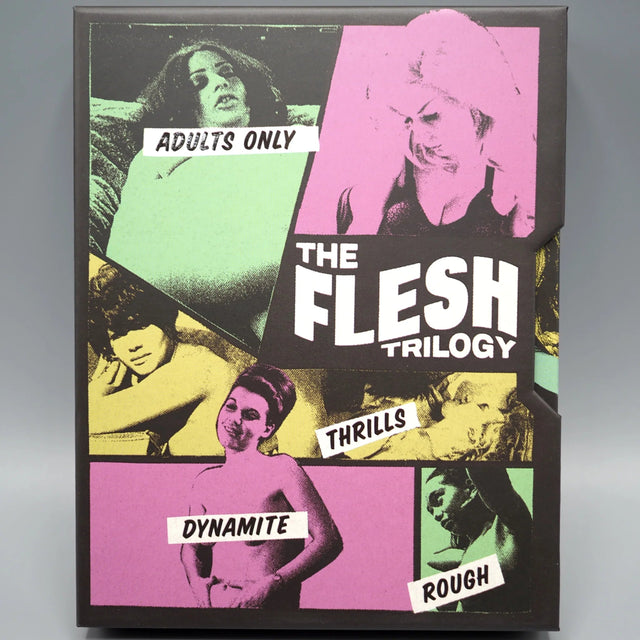 Michael Findlay's "Flesh" Trilogy w/SLIP - New Blu - Ray
