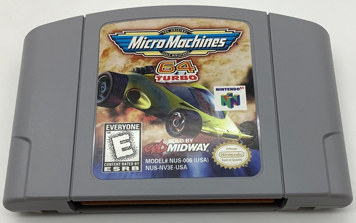 Micro Machines 64 Turbo Nintendo 64 USED - Video Games - Nintendo 64