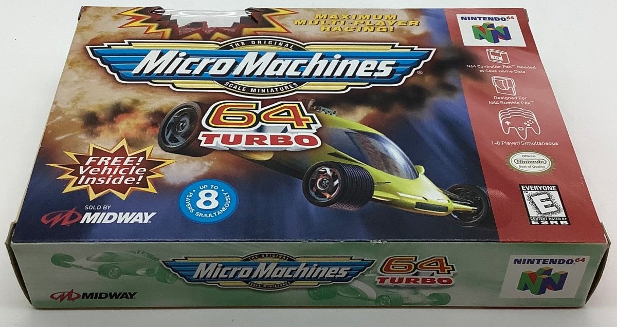 Micro Machines 64 Turbo Nintendo 64 USED - Video Games - Nintendo 64