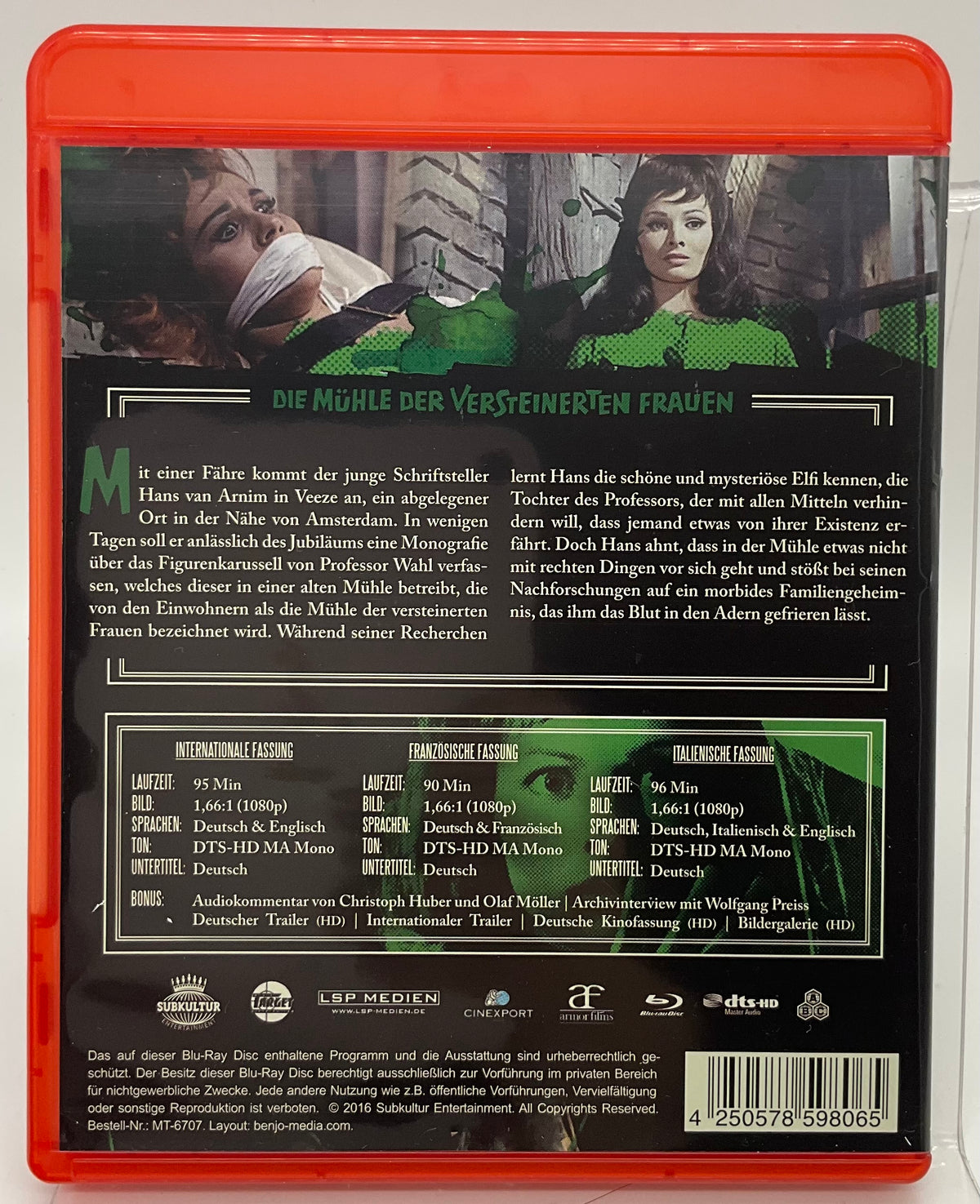 Mill of the Stone Women / Die Mühle der Versteinerten Frauen (Subkultur, Limited Edition, German Import) w/SLIP USED