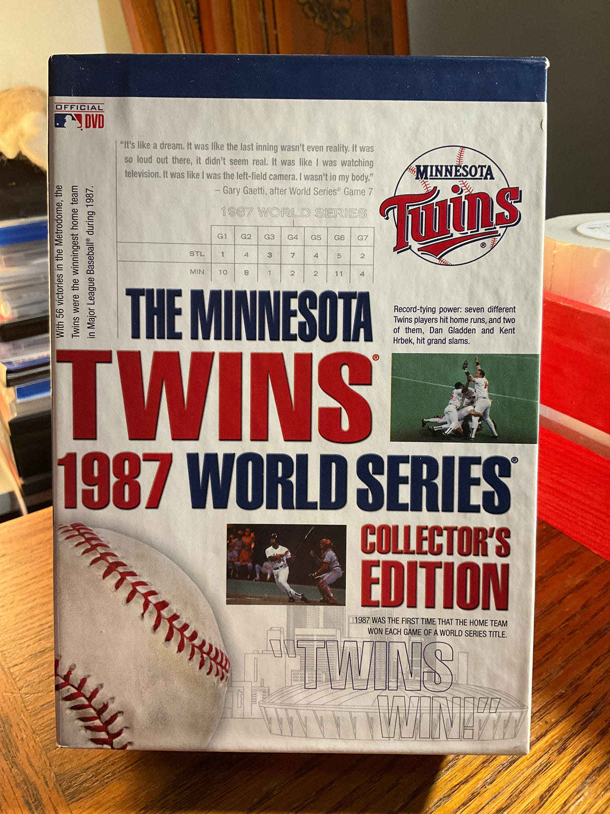 Minnesota Twins 1987 World Series Collector's Edition (DVD) USED