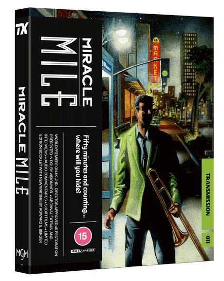 Miracle Mile (4K UHD, UK Limited Edition, Region Free/B) - New 4K UHD