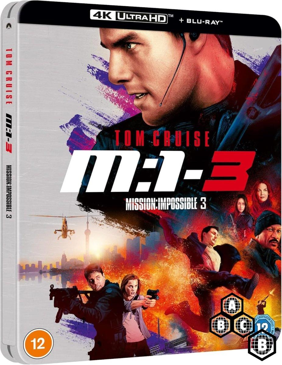 Mission: Impossible 3 (4K UHD, LE Steelbook, Region Free/B)