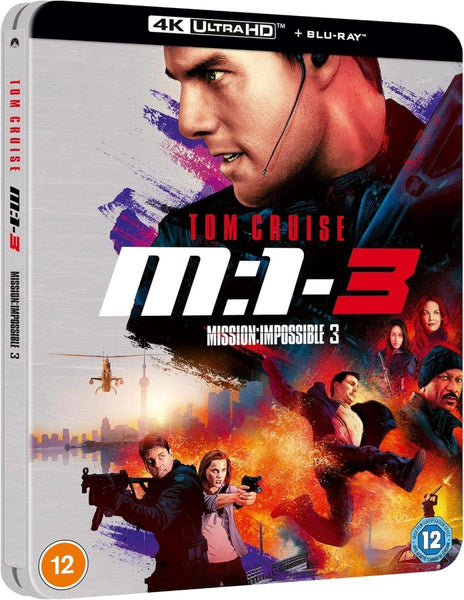 ミッション・インポッシブル3 M:I-3 スチールブック 4K UHD Mission: Impossible 3 (4K UHD, LE Steelbook, Region Free/B