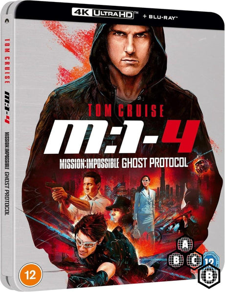 Mission: Impossible 4 - Ghost Protocol (4K UHD, LE Steelbook, Region Free/B)