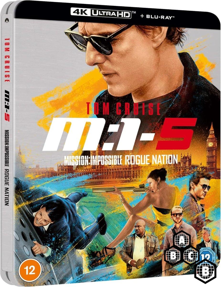 Mission: Impossible 5 - Rogue Nation (4K UHD, LE Steelbook, Region Free/B)