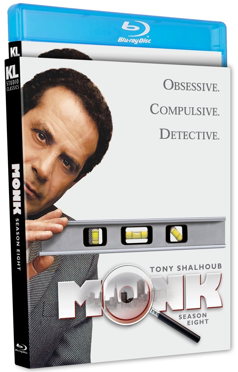 Monk: Season Eight w/SLIP - New Blu - Ray