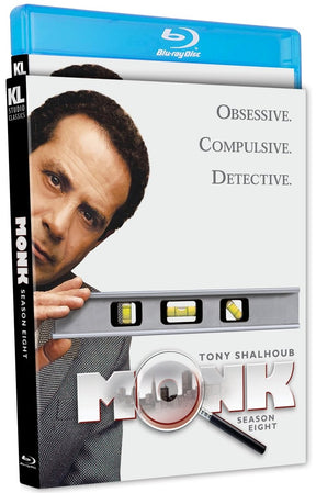Monk: Season Eight w/SLIP - New Blu - Ray