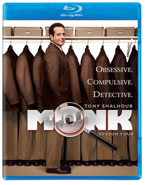 Monk: Season Four w/SLIP - New Blu - Ray