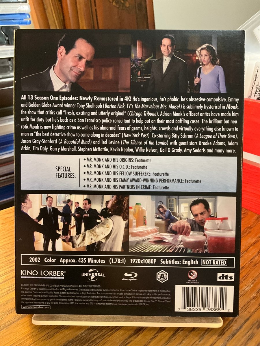 Monk: Season One w/SLIP USED