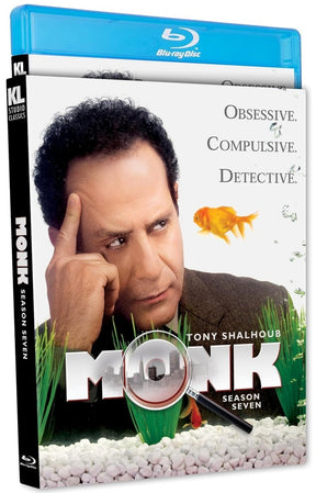 Monk: Season Seven w/SLIP - New Blu - Ray