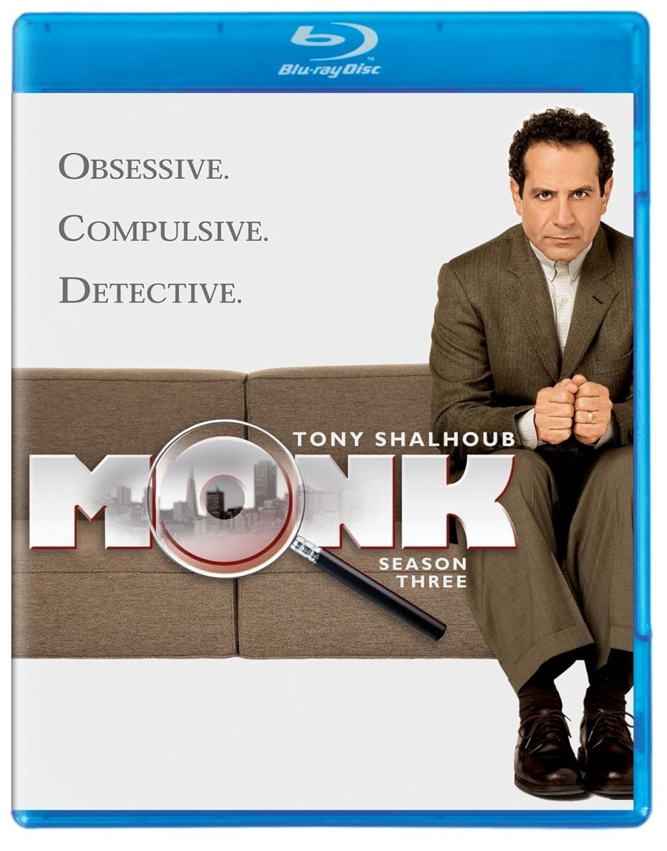 Monk: Season Three w/SLIP - New Blu - Ray