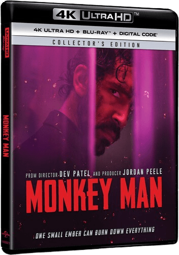 Monkey Man (4K UHD) w/SLIP USED