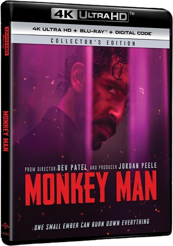 Monkey Man (4K UHD) w/SLIP USED