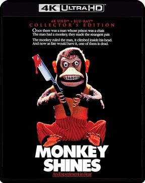 Monkey Shines (4K UHD) w/slip USED - Used 4K UHD