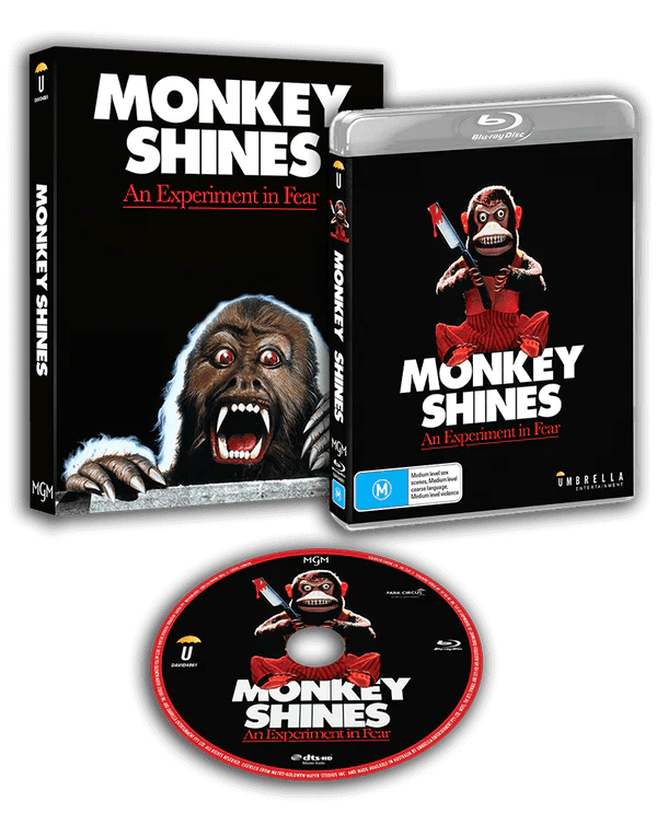 Monkey Shines (Umbrella, Region Free) w/SLIP - New Blu - Ray