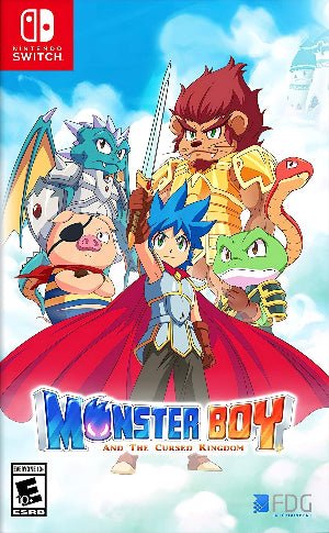 Monster Boy and the Cursed Kingdom Nintendo Switch USED - Video Games - Nintendo Switch