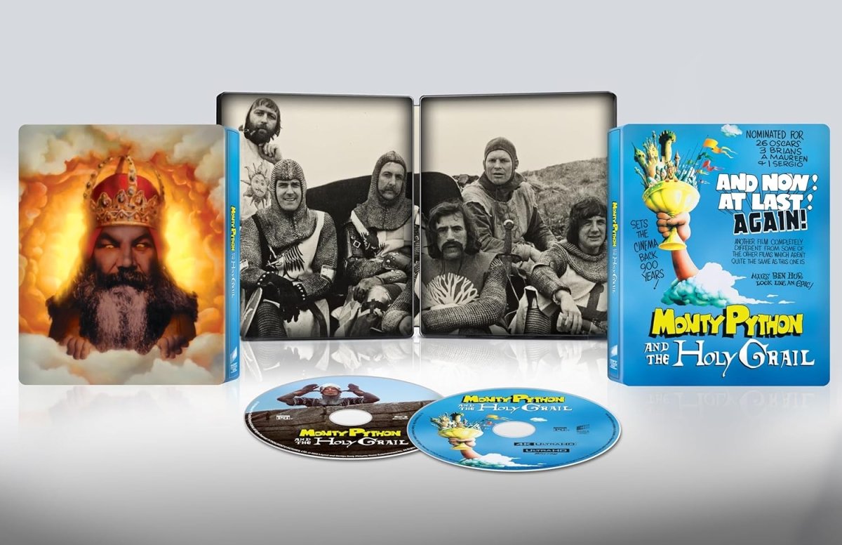 Monty Python and the Holy Grail (4K UHD, 50th Anniversary, Limited Edition Steelbook)