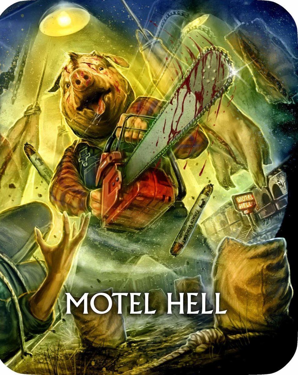Motel Hell Steelbook USED - Used Blu - Ray