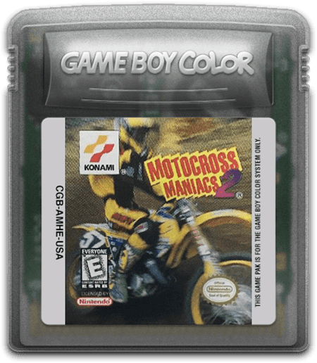 Motocross Maniacs 2 Gameboy Color LOOSE - Video Games - Nintendo Gameboy Color