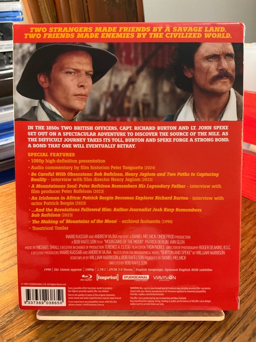 Mountains of the Moon (Limited Edition, Region Free) w/SLIP USED