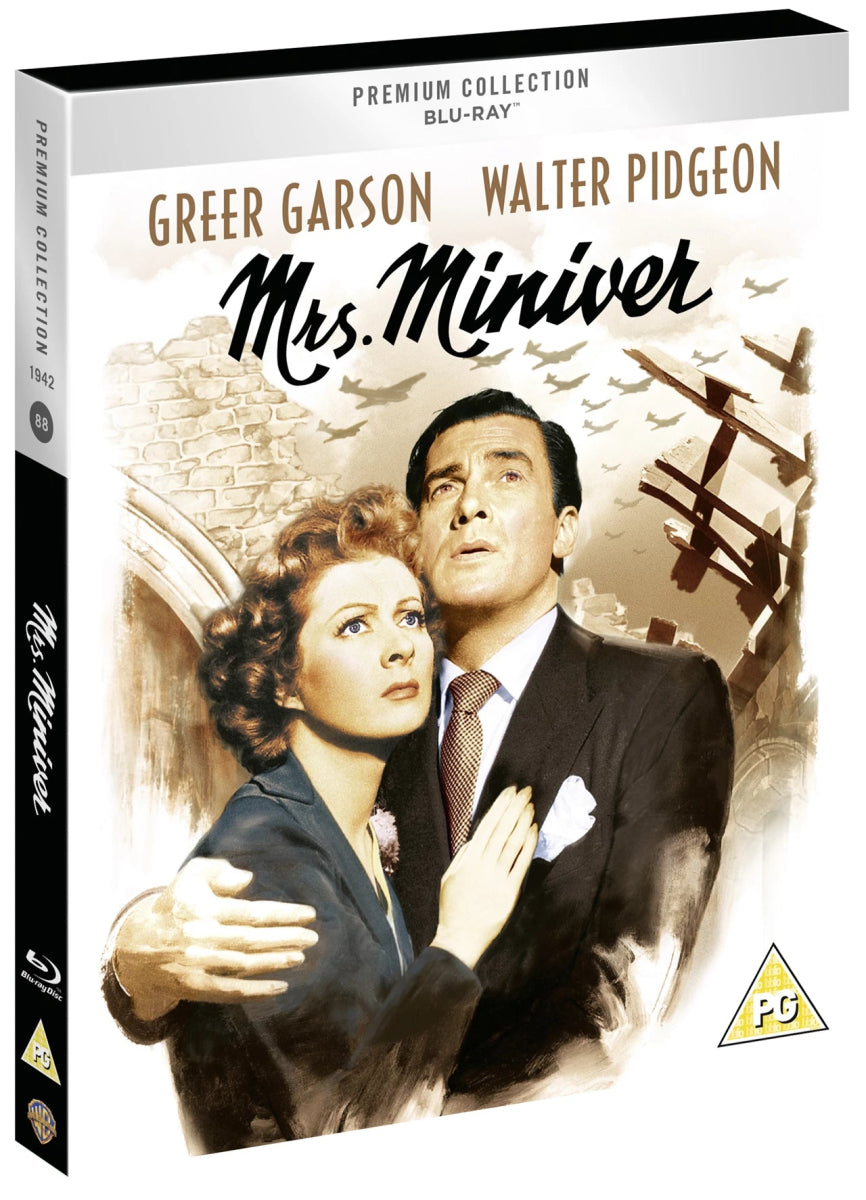 Mrs. Miniver (UK WB Premium Collection, Region Free) w/SLIP - New Blu - Ray