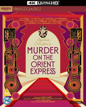 Murder on the Orient Express (4K UHD, Region Free) w/SLIP