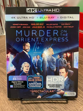 Murder On The Orient Express (4K UHD) W/ SLIP USED *SEE NOTE*