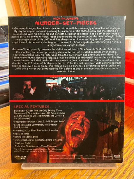 Murder-Set-Pieces (4K UHD/Blu-Ray, Limited Edition) w/SLIP USED - Used 4K UHD