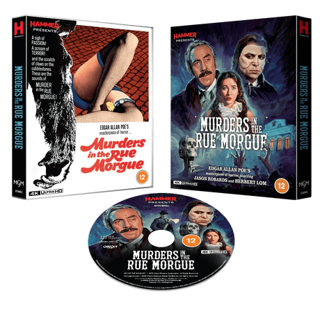 Murders in the Rue Morgue (4K UHD, Hammer UK, Region Free) - New 4K UHD
