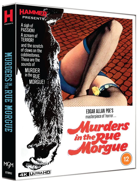 Murders in the Rue Morgue (4K UHD, Hammer UK, Region Free) - New 4K UHD