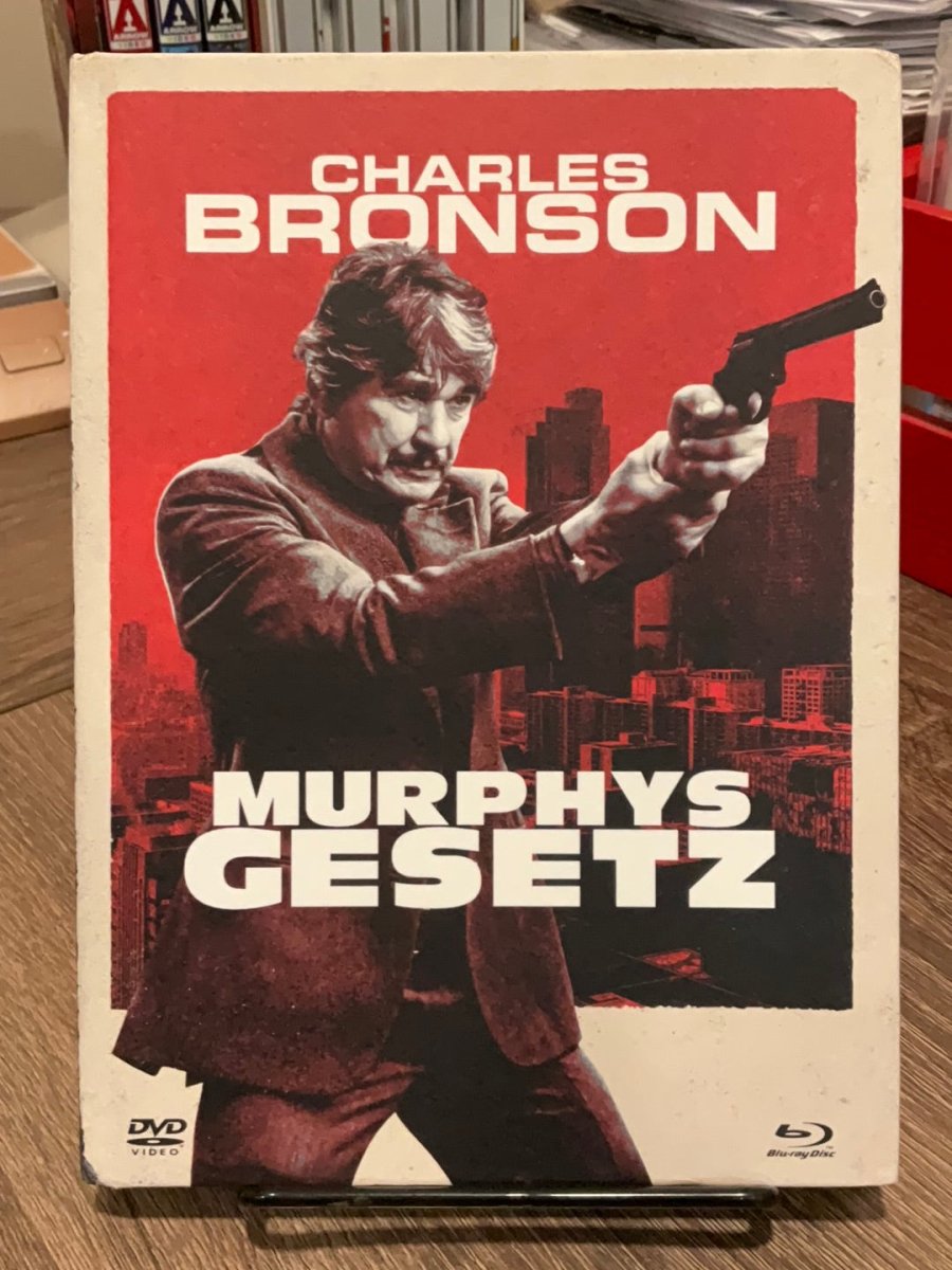Murphy's Law AKA Murphys Gesetz GERMAN IMPORT (REGION B) MEDIABOOK USED - Used Blu - Ray