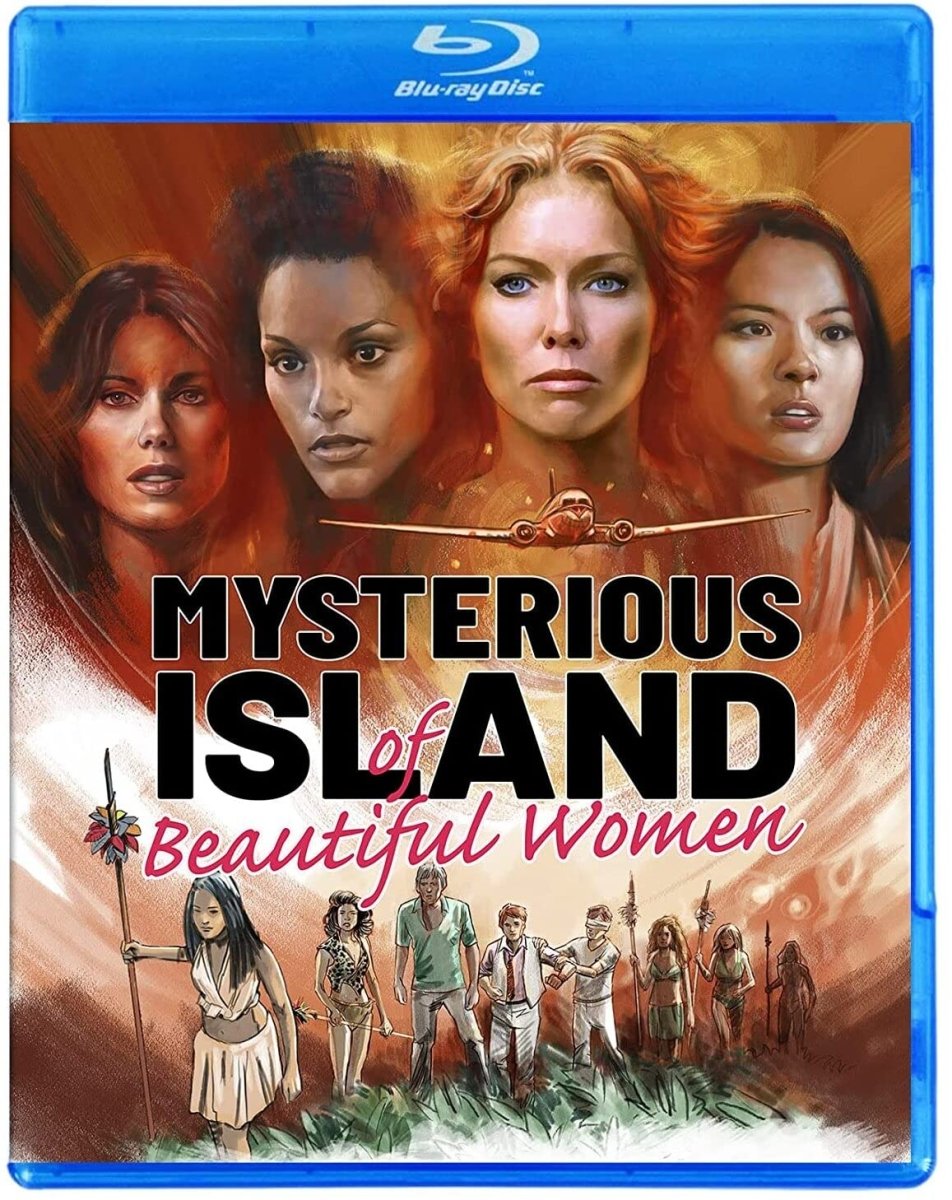 Mysterious Island of Beautiful Women w/SLIP - New Blu - Ray