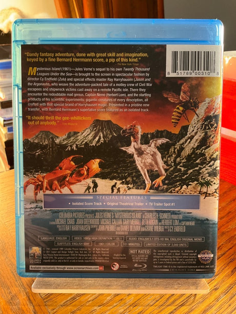 Mysterious Island w/BOOKLET USED