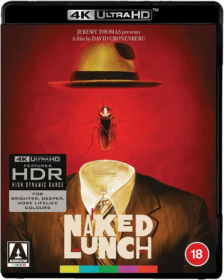 Naked Lunch (4K UHD, Standard Edition, Region Free) - New 4K UHD