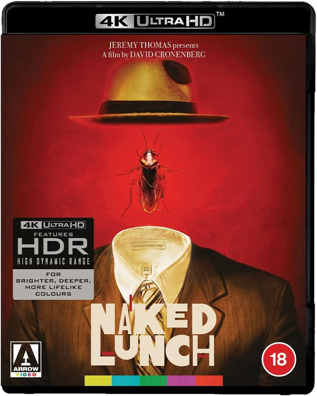 Naked Lunch (4K UHD, Standard Edition, Region Free) - New 4K UHD