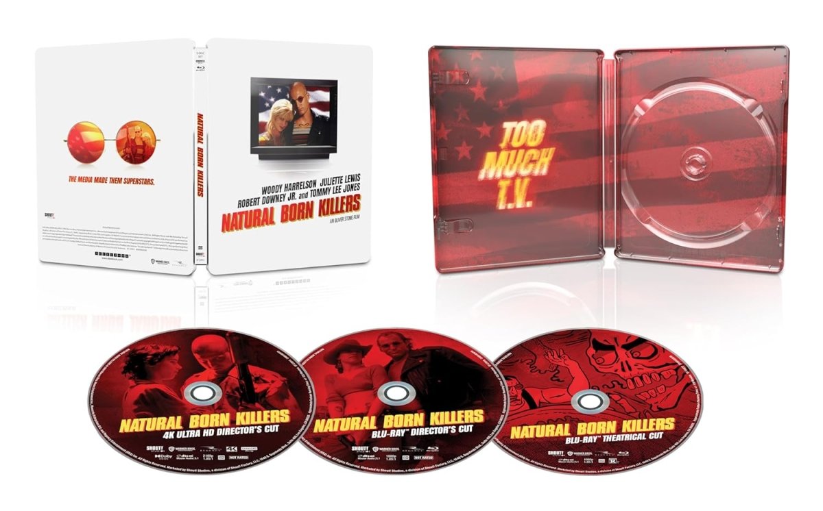 Natural Born Killers (4K UHD, Limited Edition Steelbook)