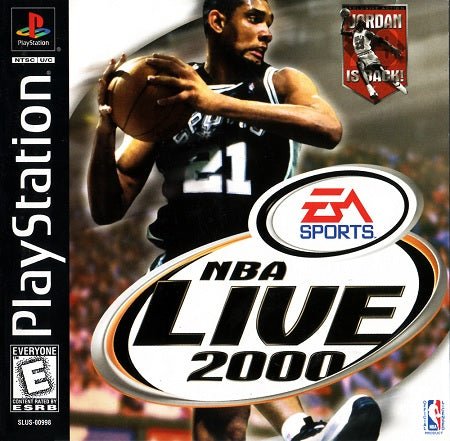 NBA Live 2000 Playstation 1 USED - Video Games - Playstation 1