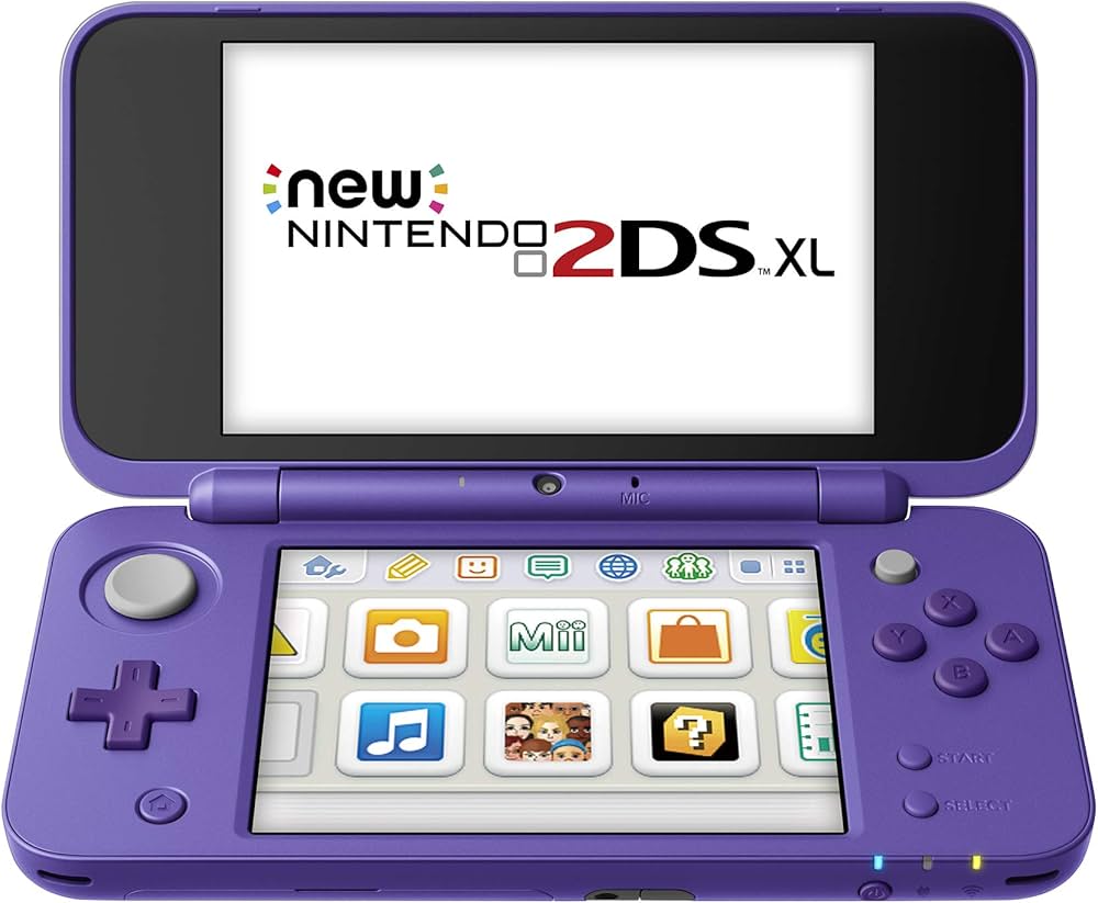 'New' Nintendo 2DS XL Console - Purple & Silver LOOSE - Video Games - Nintendo 3DS