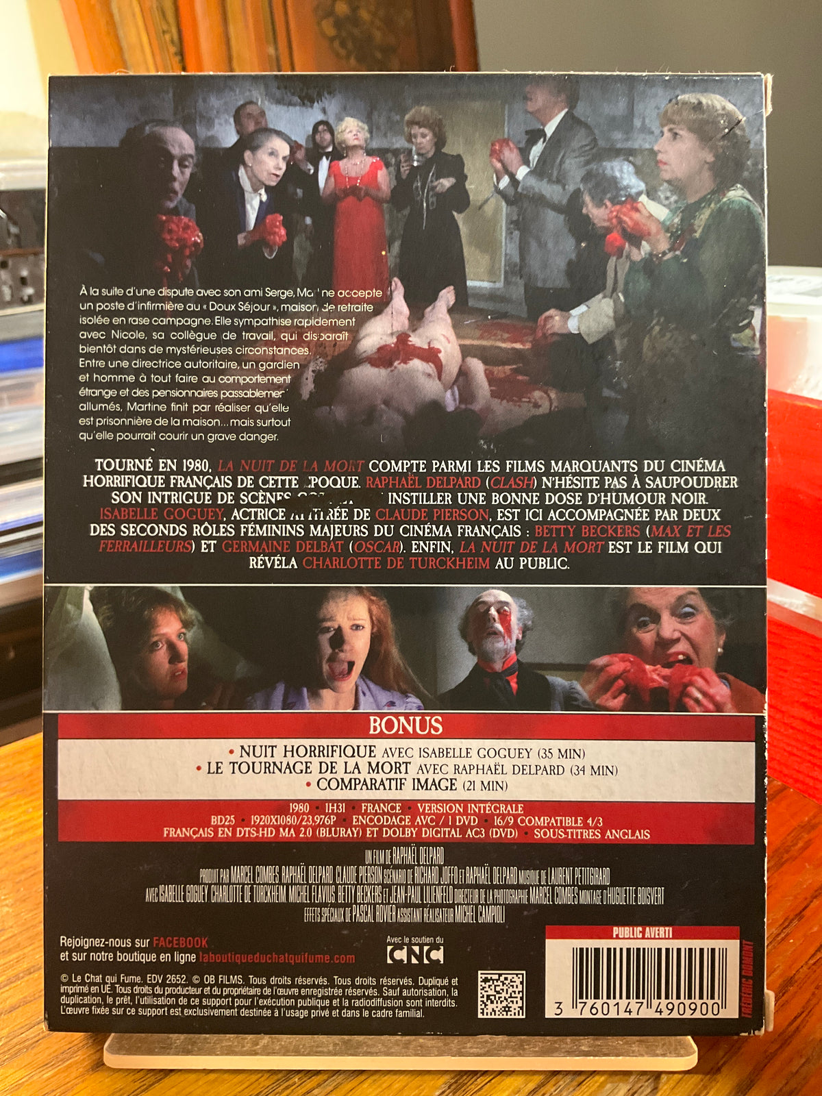 Night of Death AKA La Nuit De La Mort (REGION B) USED