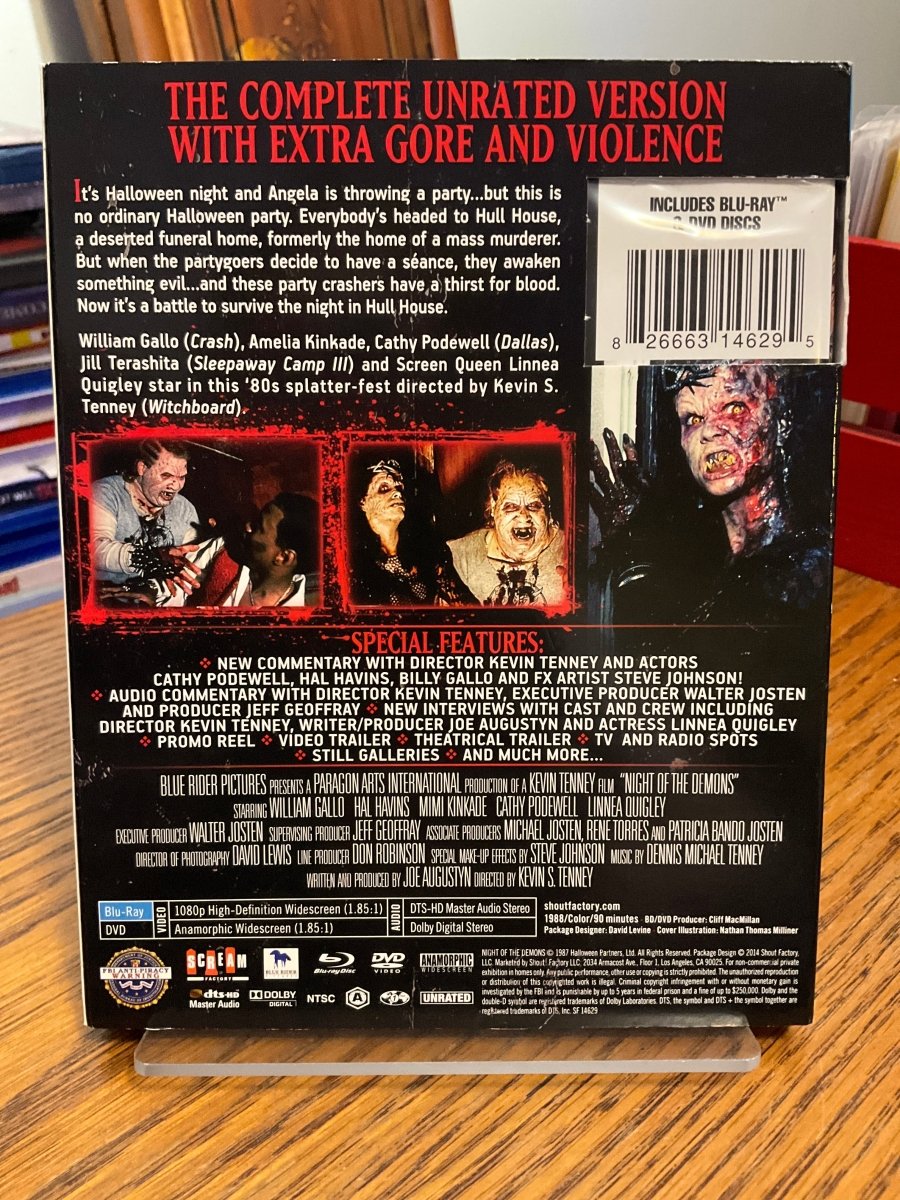 Night of the Demons w/SLIP USED - Used Blu-Ray
