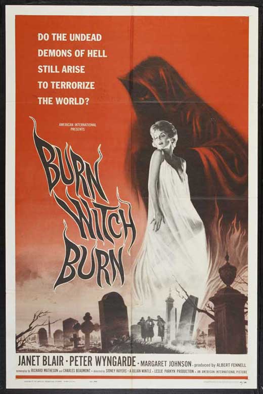 Burn Witch Burn Poster 11x17