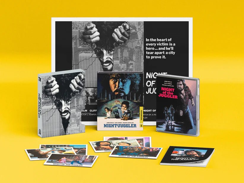 Night of the Juggler (4K UHD/Blu - ray, UK Limited Edition, Region Free) - New 4K UHD