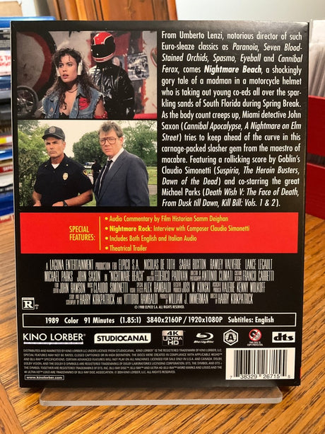 Nightmare Beach (4K UHD, Kino Cult) w/SLIP USED