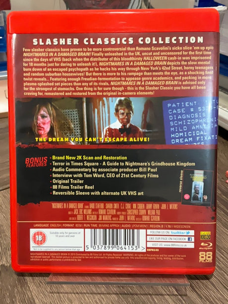 Nightmares in a Damaged Brain (Region B) USED - Used Blu - Ray