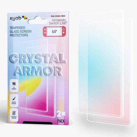 Nintendo Switch Lite Tempered Glass Screen Protector 2 Pack NEW - Video Games - Nintendo Switch