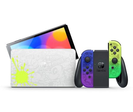 Nintendo Switch OLED Console - Splatoon 3 Edition LOOSE - Video Games - Nintendo Switch