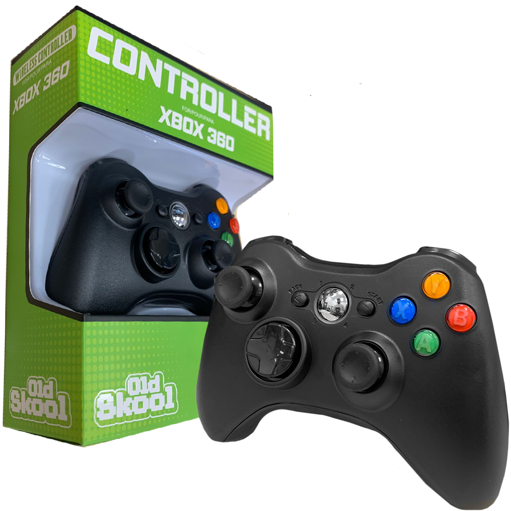 XBOX 360 Wireless Controller Black NEW – Orbit DVD